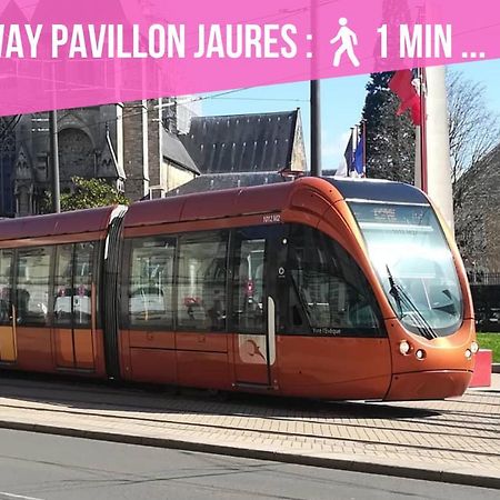 Апартаменти Tramway Pavillon Jaures Proche Gare 7 Ле-Ман Екстер'єр фото